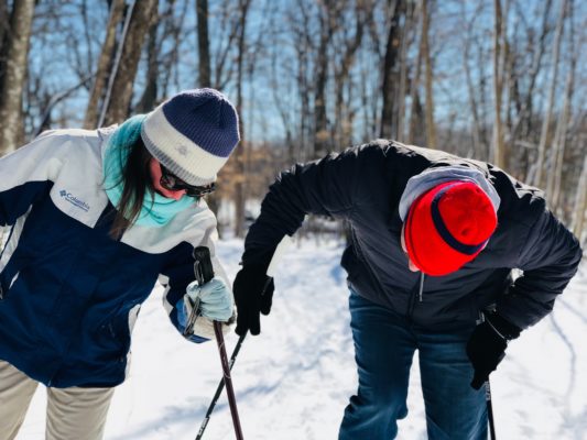 Couples au ski