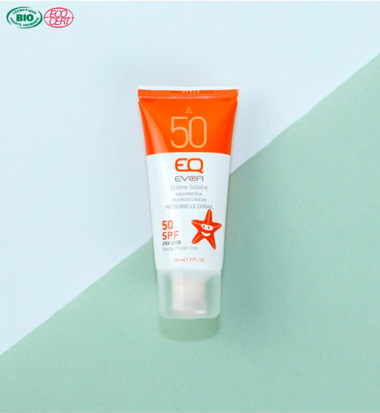 Crème solaire minérale EQ