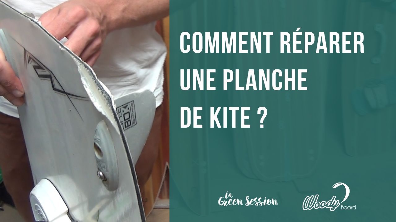 tuto comment réparer une planche de kitesurf