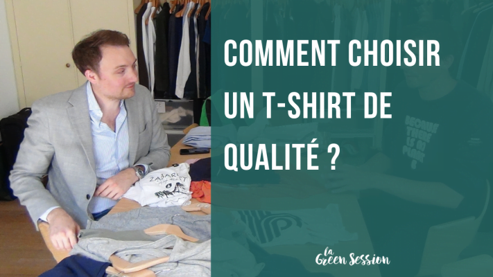 Tuto avec Benoit Wojtenka pour aider à choisir un t-shirt de qualité