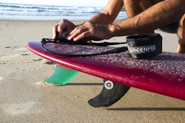 leash et wax de surf greenfix