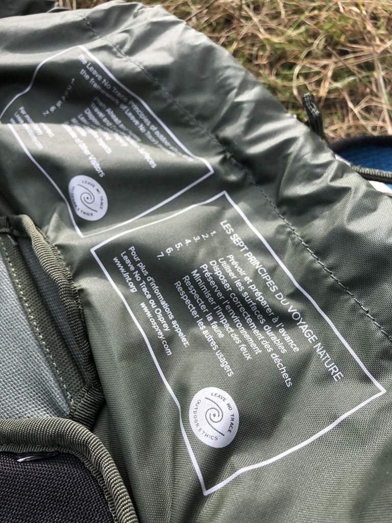 Test d'un sac à dos de randonnée éco-responsable - La Green Session