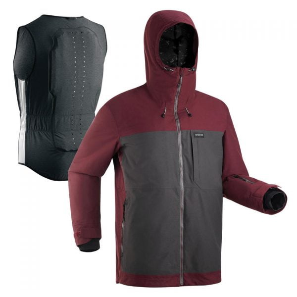 Veste de Snowboard et de ski Homme SNB JKT 500 PROTEC 3 EN 1